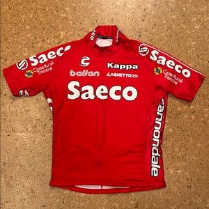 Kappa Saeco Cannondale Cycling Jersey | Large